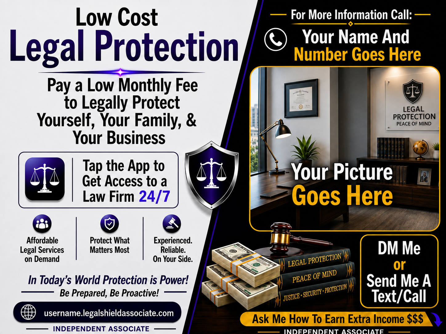 PROMO-002: Low-Cost Legal Protection: Money Layout