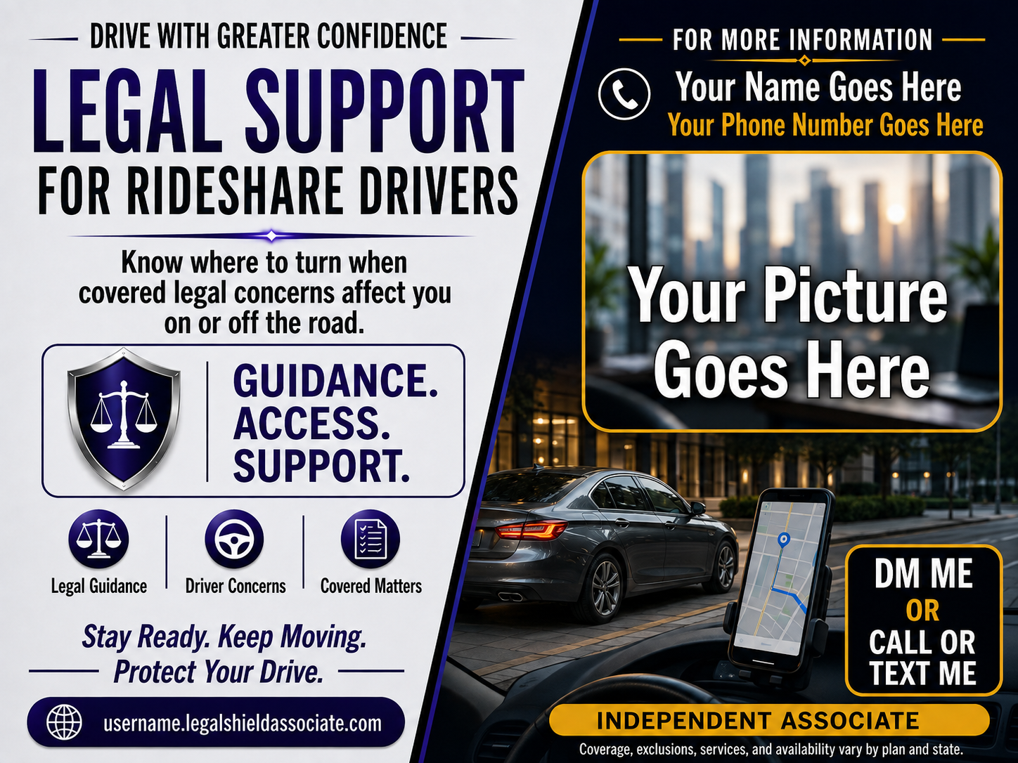 PROMO-009: Legal Support for Rideshare Drivers
